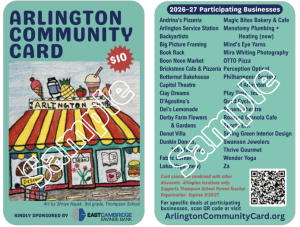 Arlington Community Card 2026-2027